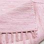 Happy Cotton Teppich Baumwolle Rosa 90 x 160 cm 2