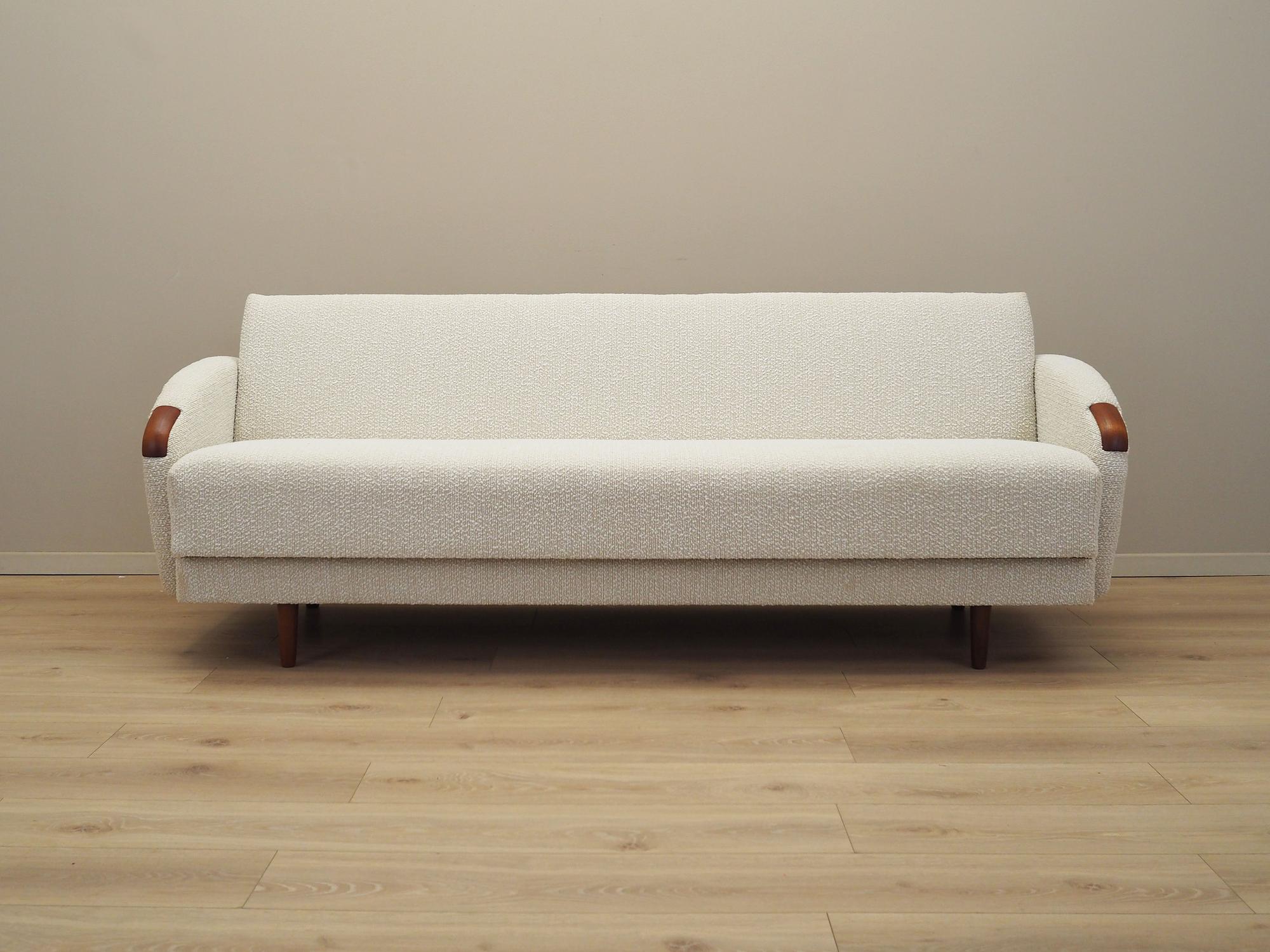 Schlafsofa Weiß 1970er Jahre 1