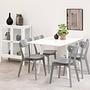 2x Dining chair Rigby Light gray 2