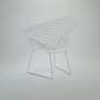 Bertoia Diamond Chair Weiß 1