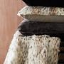 Bosie Lamina Grey Square Fur Kissen 6