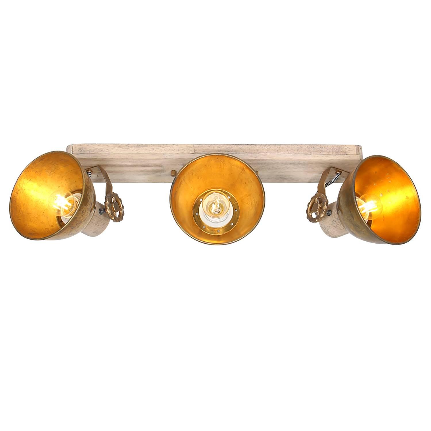 Ceiling Light Gearwood I 4-Light Solid Oak 3