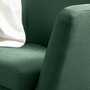 Loungesessel Webstoff Dunkelgrün 1