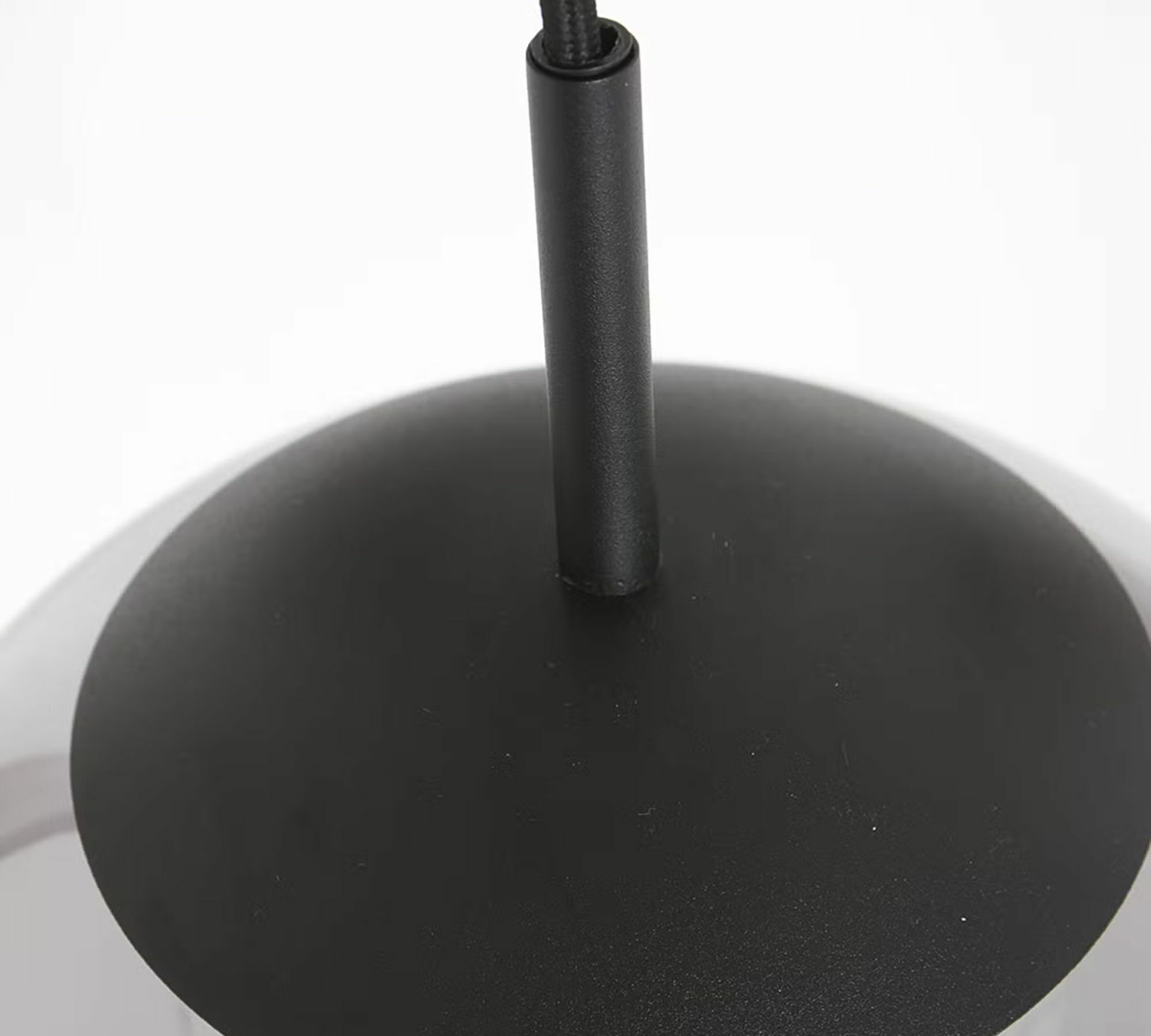 Bollique Pendant Lamp 3-light Iron Glass Black 6