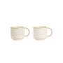 Yuka Espressotasse 2er-Set Creme 0