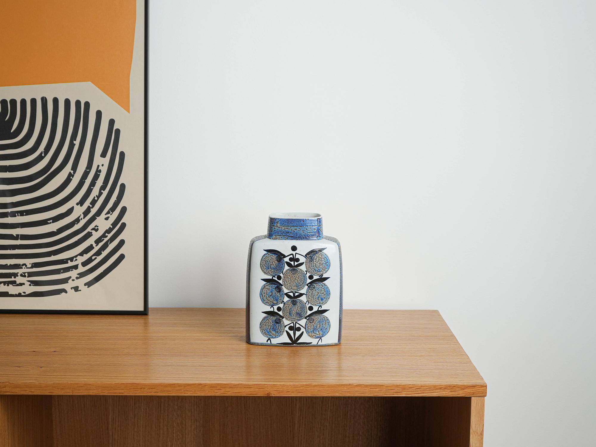 Ceramic vase 1960s Aluminia 5