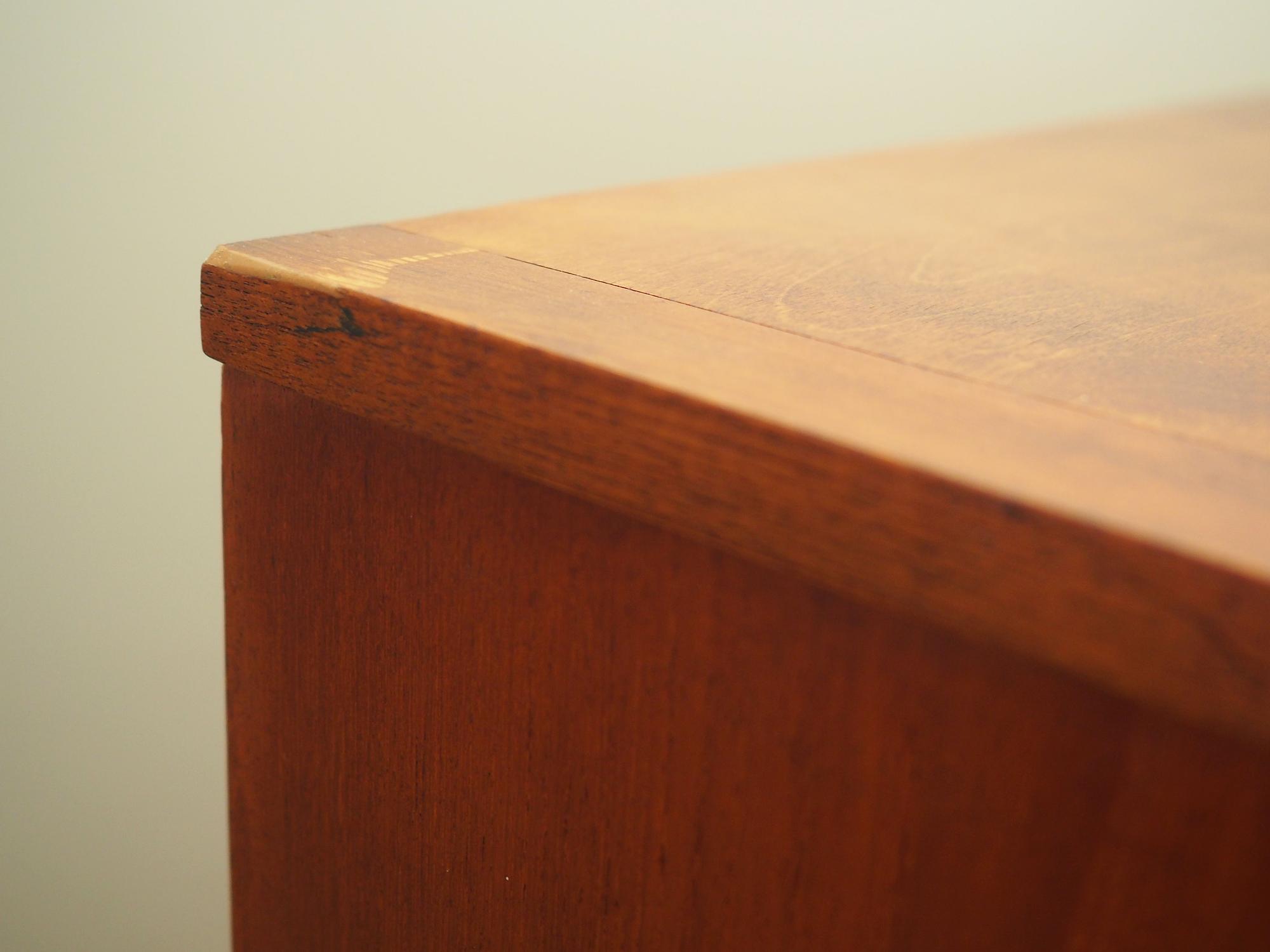 Kleiderschrank Teakholz 1960er Jahre 5