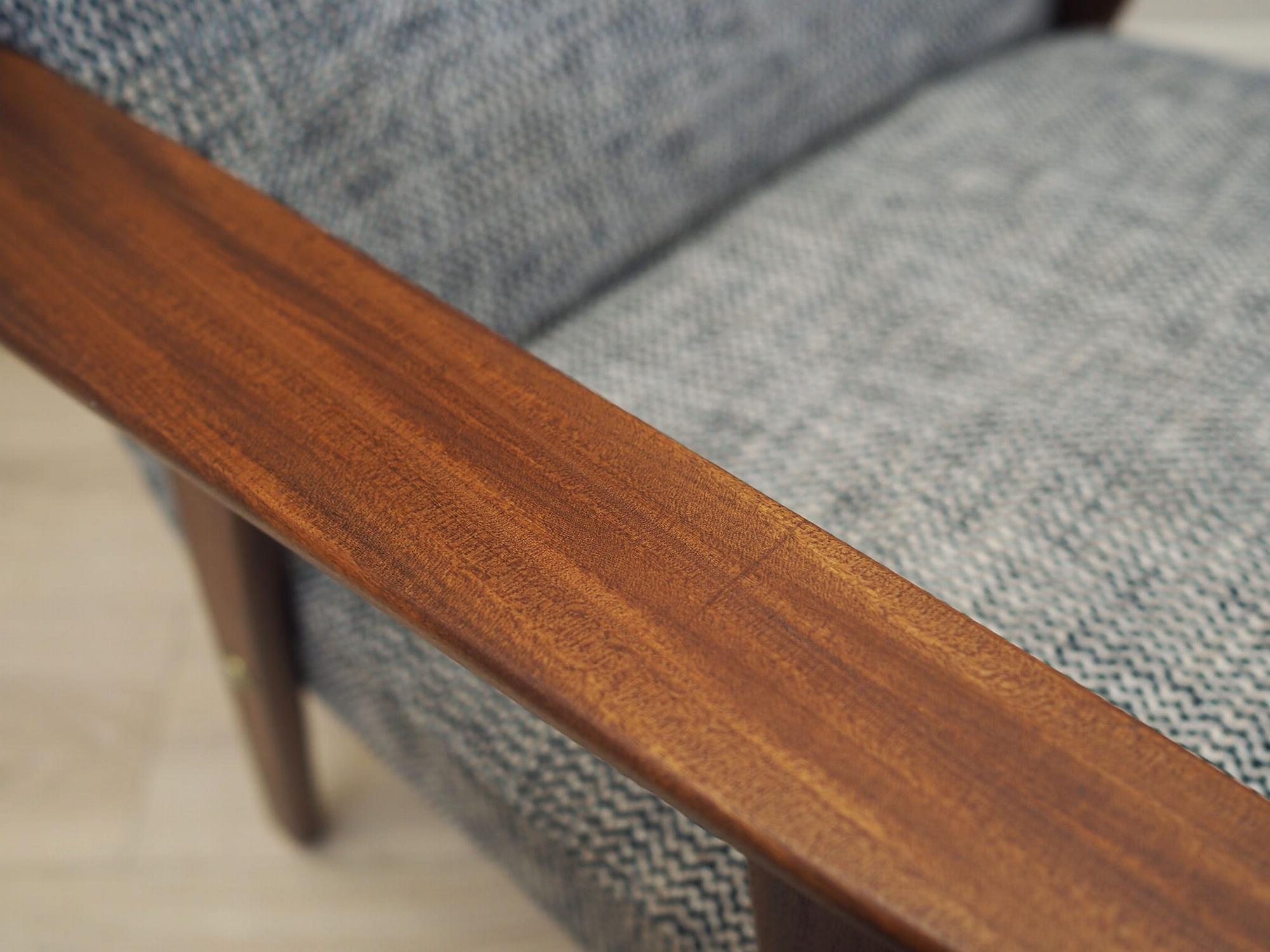 Mahogany Sessel 1960 Jahre 9