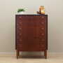 Vintage chest of drawers Teak wood Brown 1960s 1