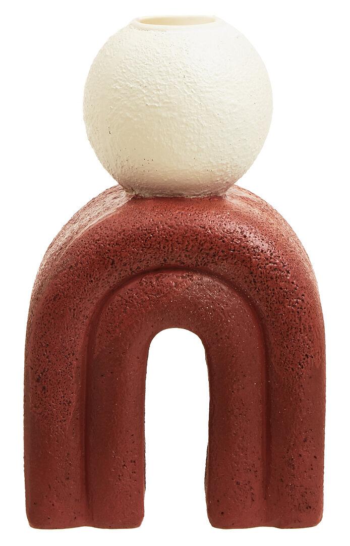 Utica Kerzenhalter Creme Rot 0