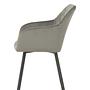 Selef Armchair Set of 2 Grey 3