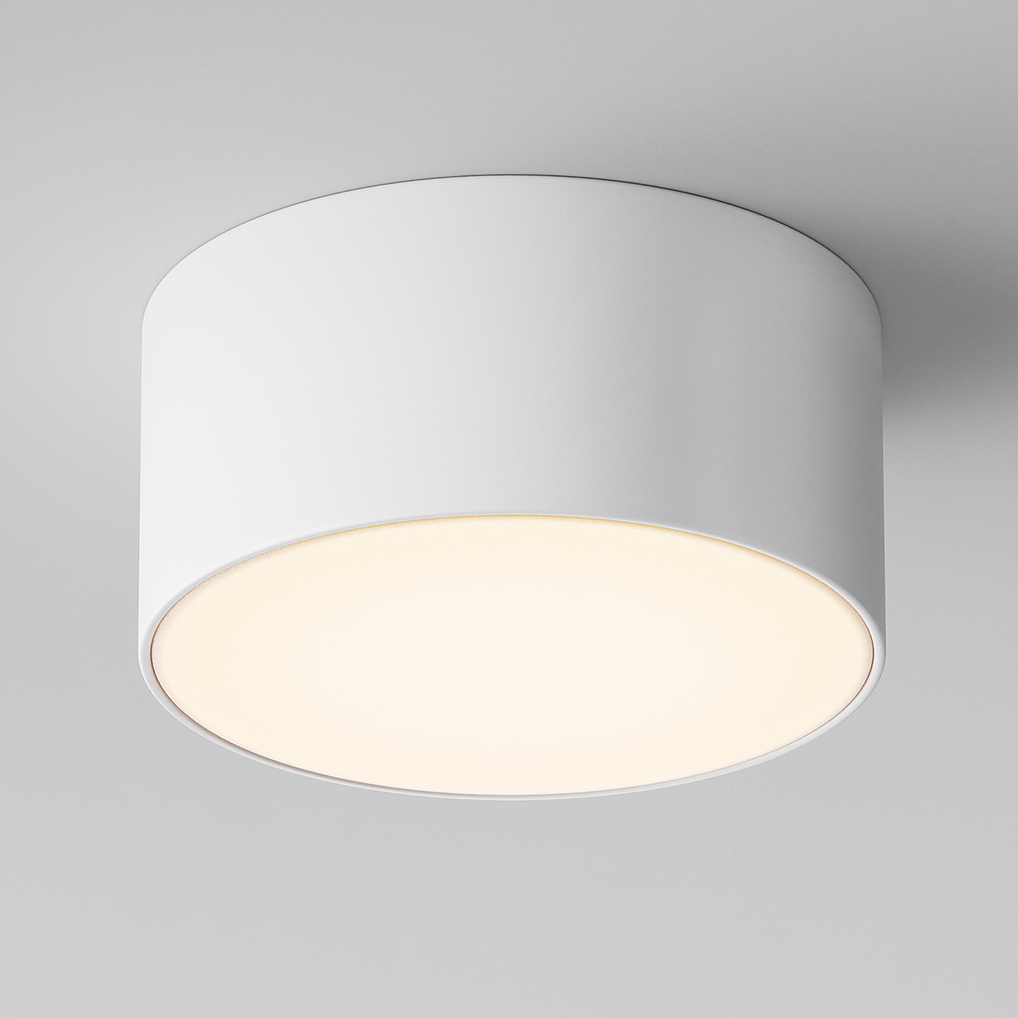 Zon LED-Deckenleuchte1-Flammig Acrylglas Aluminium Weiß  0