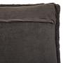 Bosie Lamina Grey Square Fur Pillow 9
