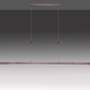 LED Pendelleuchte 3-flammig Aluminium 8