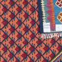 Kilim Senneh Teppich Mehrfarbig 3
