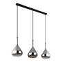 Pendelleuchte Geeky Farbglas Eisen Flammenanzahl: 3 4