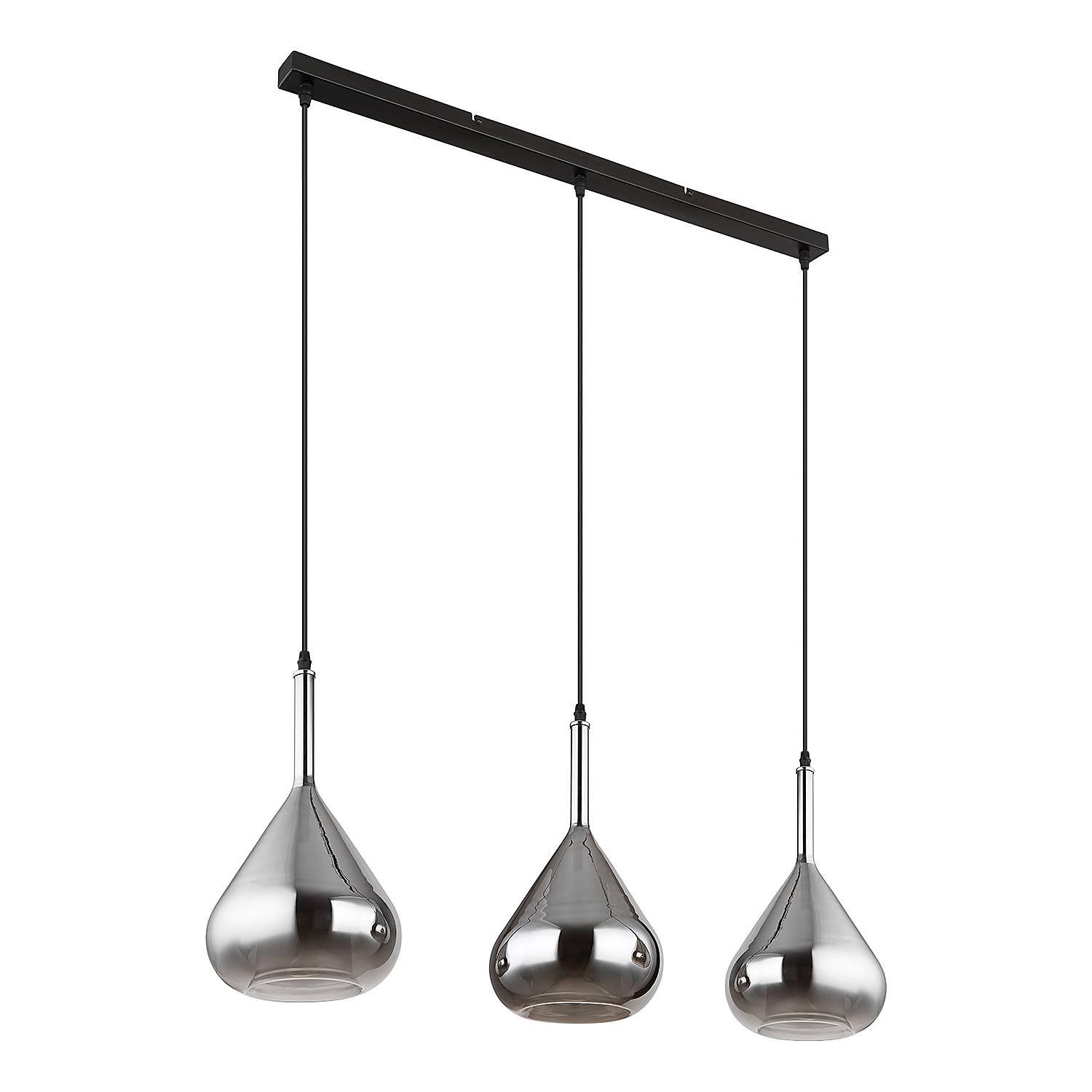 Pendelleuchte Geeky Farbglas Eisen Flammenanzahl: 3 4