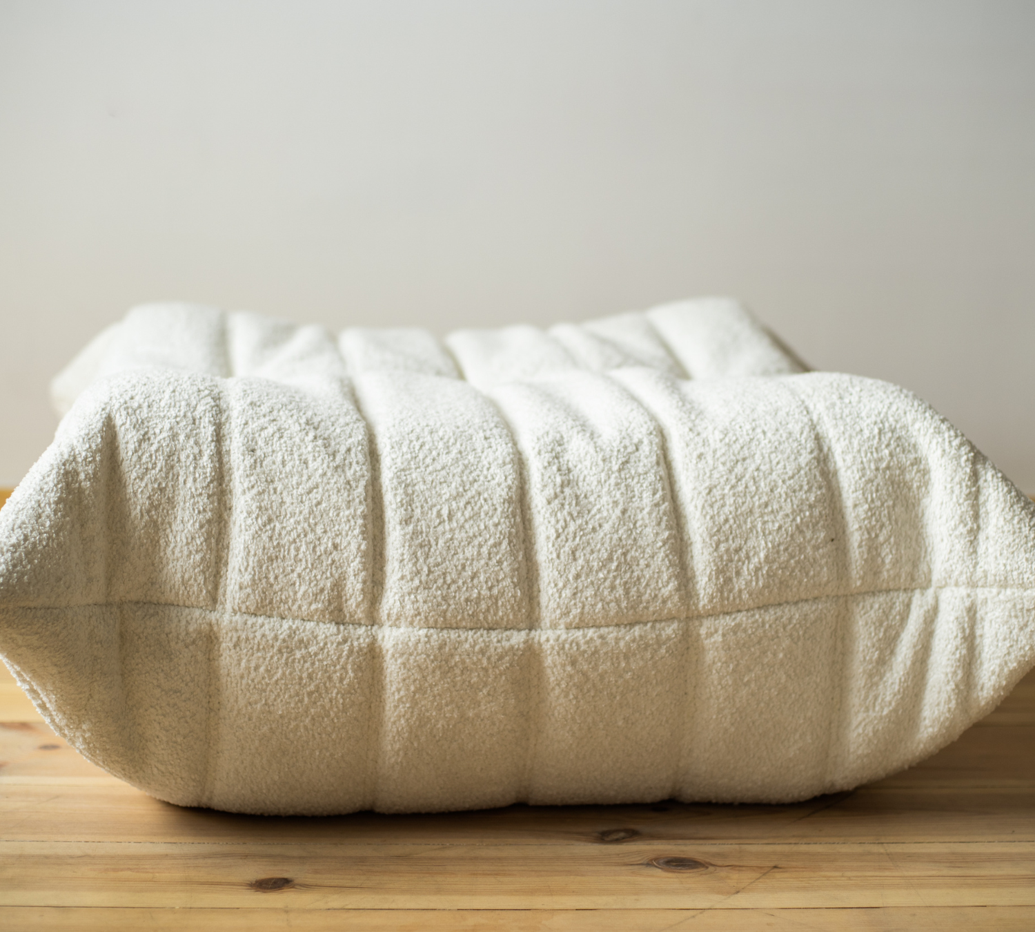 Togo Lounge Set 3-pc. Bouclé White 5