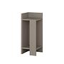 Elos bedside table Left Light Mocha 1