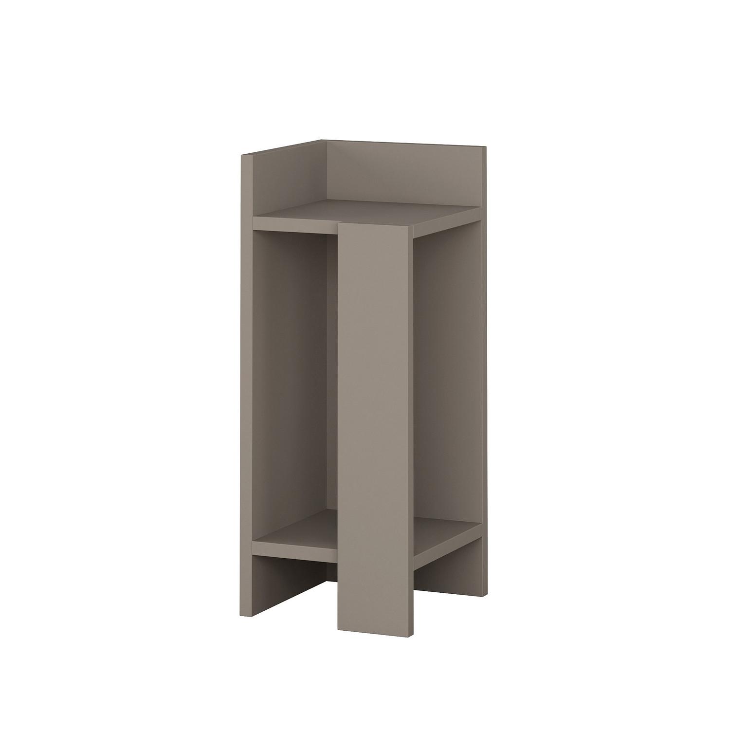 Elos bedside table Left Light Mocha 1