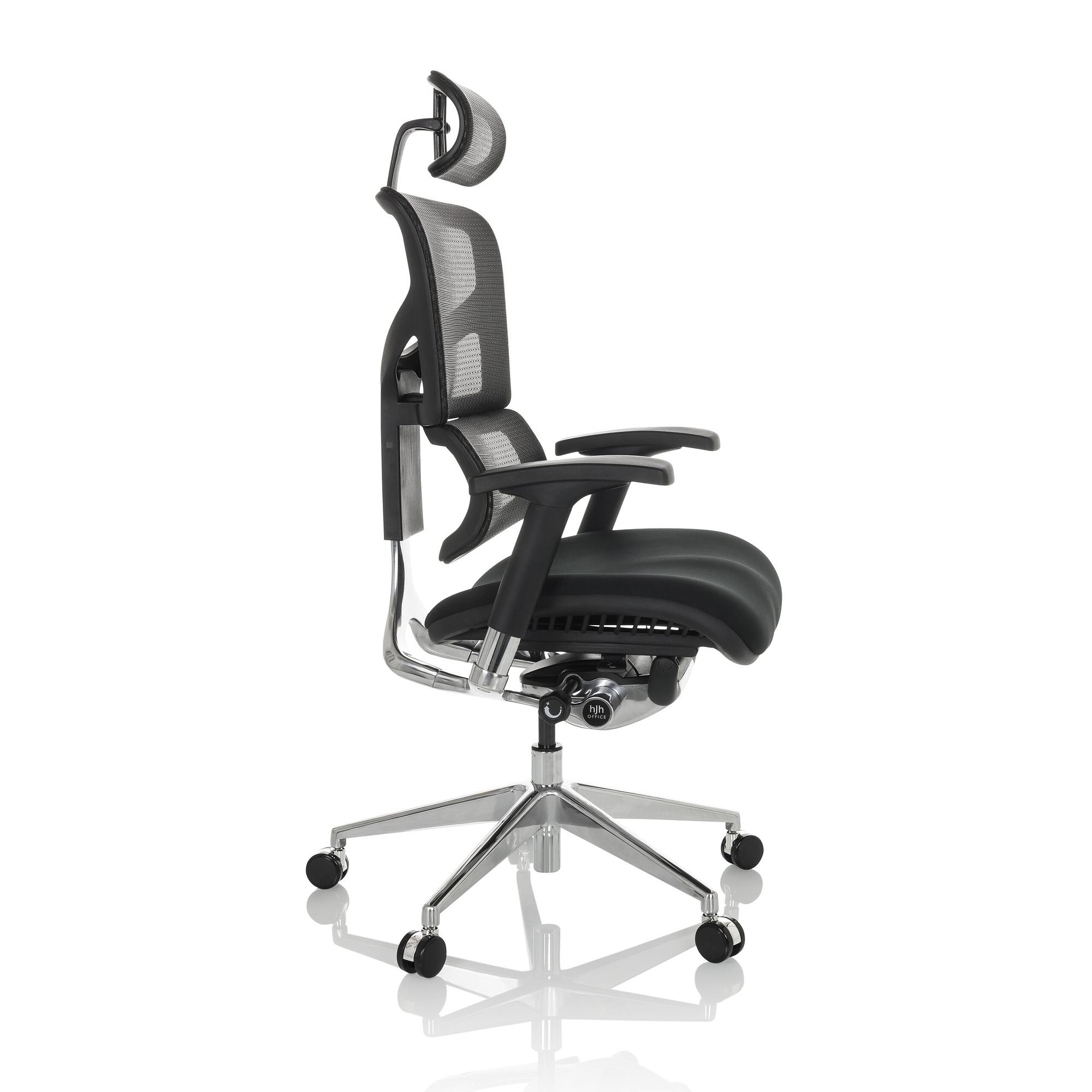 ERGO-U2 FM Bürostuhl Netzstoff Schwarz 6