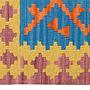 Kilim Gashgai Teppich Wolle Mehrfarbig 1