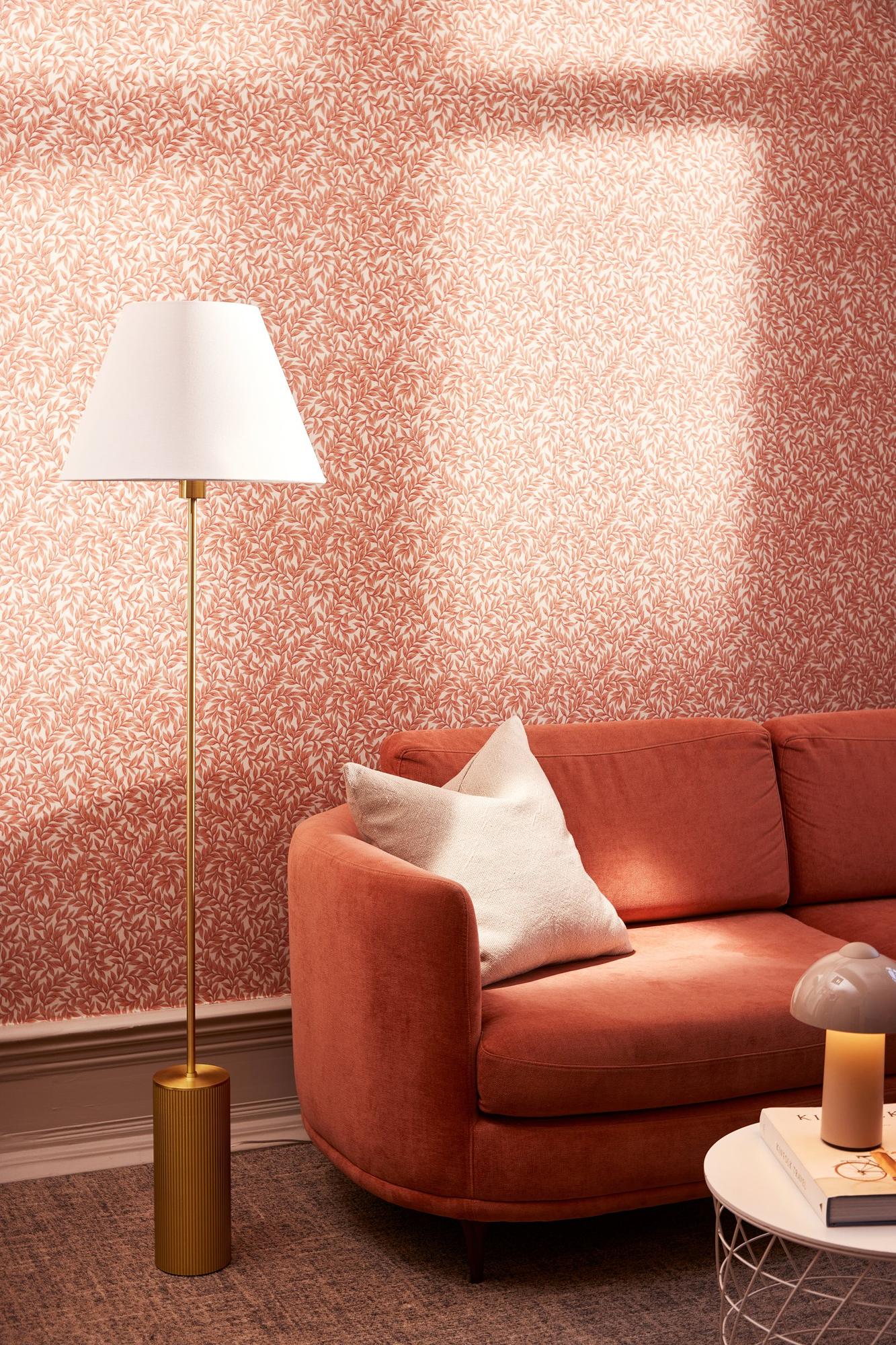 Ripp Stehleuchte Gebürstetes Messing 0