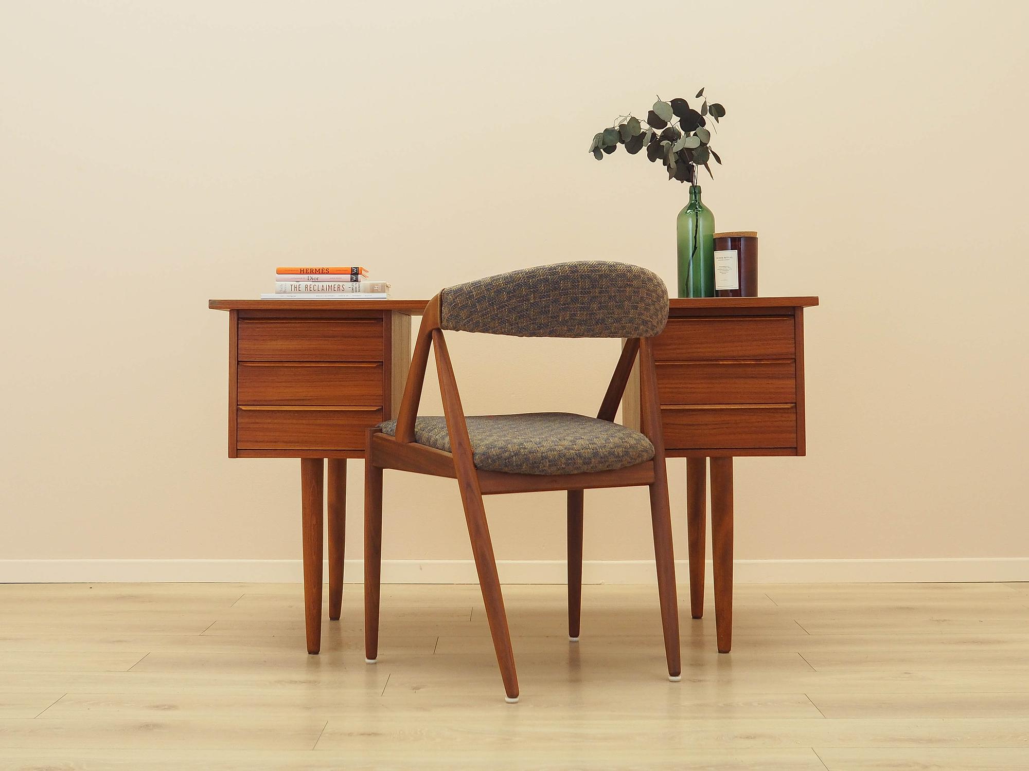 Teak Desk 1970s 1