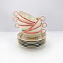Art Deco Kaffee Set Porzellan 1930er Jahre 4