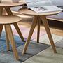 Beistelltisch Past II 3er Set Eiche 4