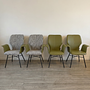 4x Nevio V1462 Armchair Leather 0