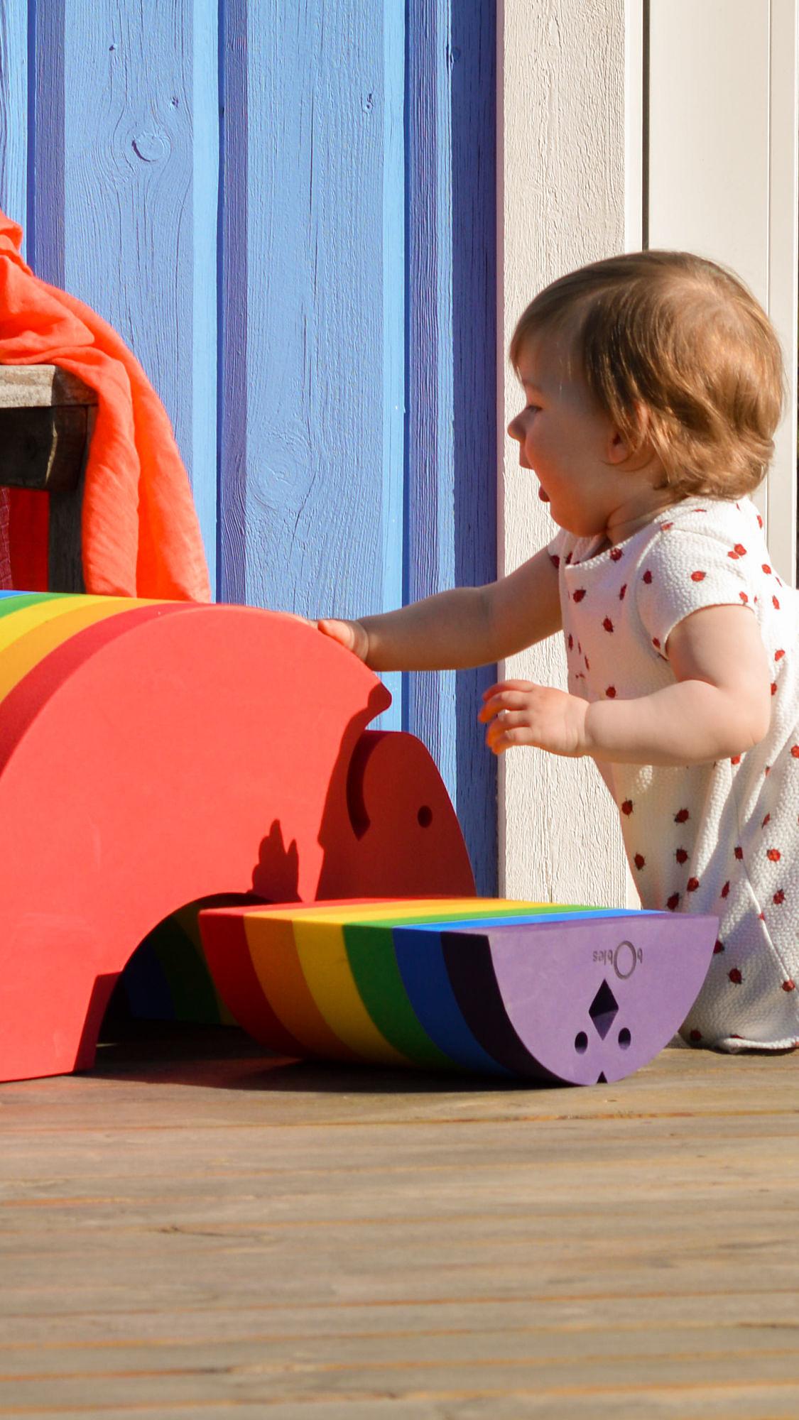 Elephant Big Stool Colorful 6