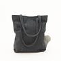 Elefant Tasche Baumwolle Grau 7