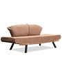 Genzo Sofa bed 2-seater Light Brown 4