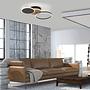 LED-Deckenleuchte Sevent Typ A Braun 2