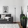 Bowl Floor Lamp Black 1