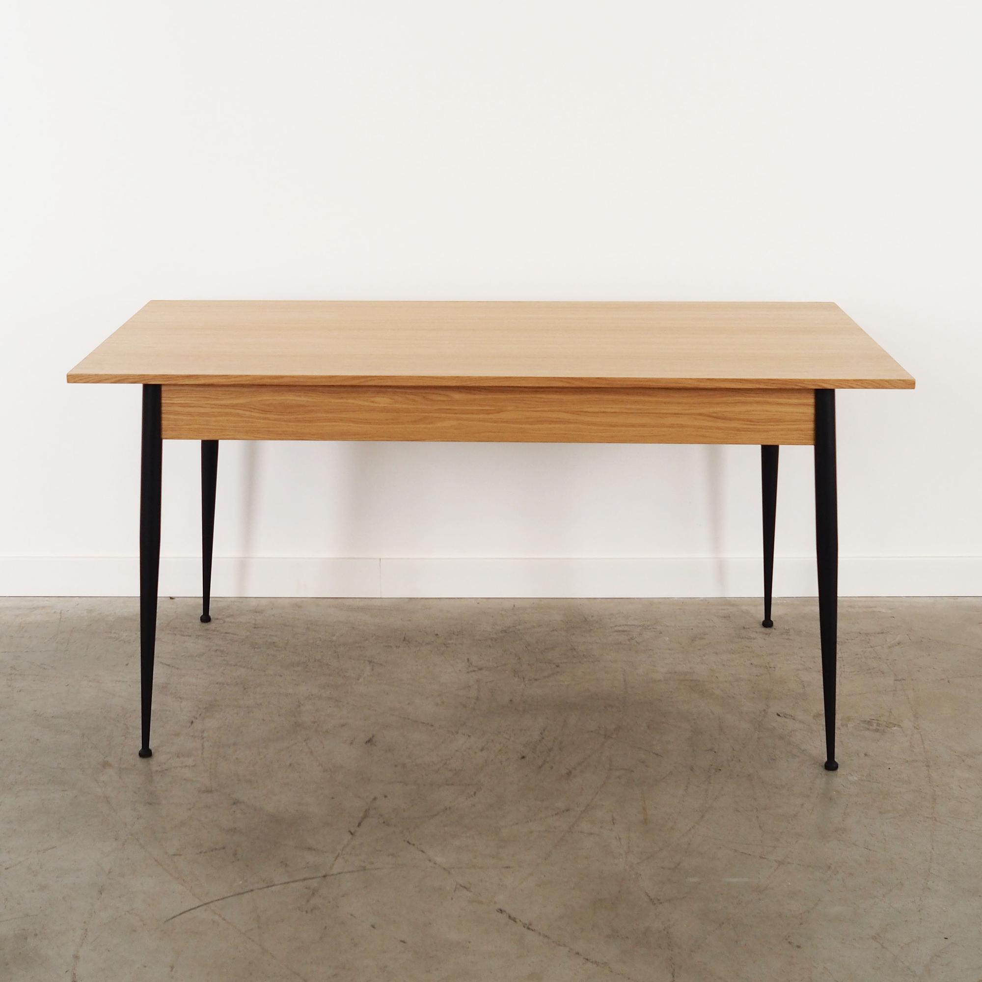 Dining table Oak 1980s 1