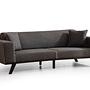 Leon 3-seater sofa bed Anthracite 3