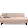 Infinity 3-Sitzer Sofa mit Beistelltisch Beige 5