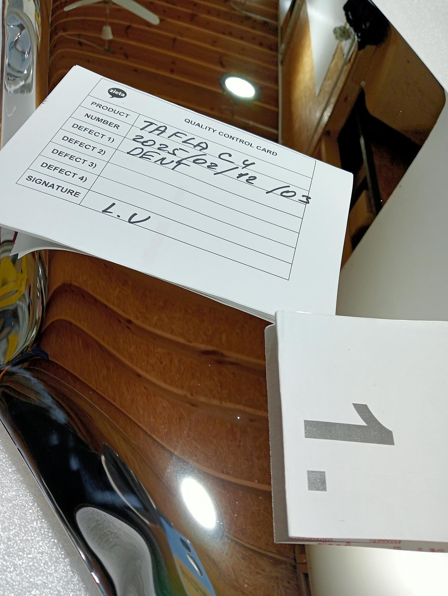 Tafla Specchio C4 Acciaio Inossidabile Inox Lucidato Argento 3