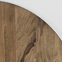 Ovale Oakland Tischpaltte Mangoholz 2