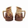 2x Cream pourer ceramic 1970s 0