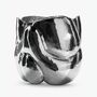 Cloud Vase Metall Silber 0