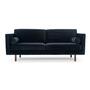 Henry 3-Sitzer Sofa Velour Lux Navy 0