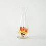 Glass carafe Red 1970s 2
