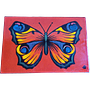 Vintage Keramikfliese Schmetterling Bunt 0