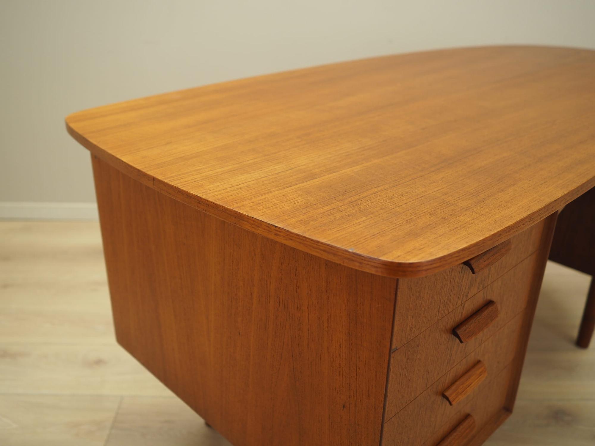 Desk Teak 1970s 10