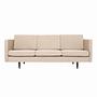 Alta Sofa 3-Sitzer Velour Beige 0