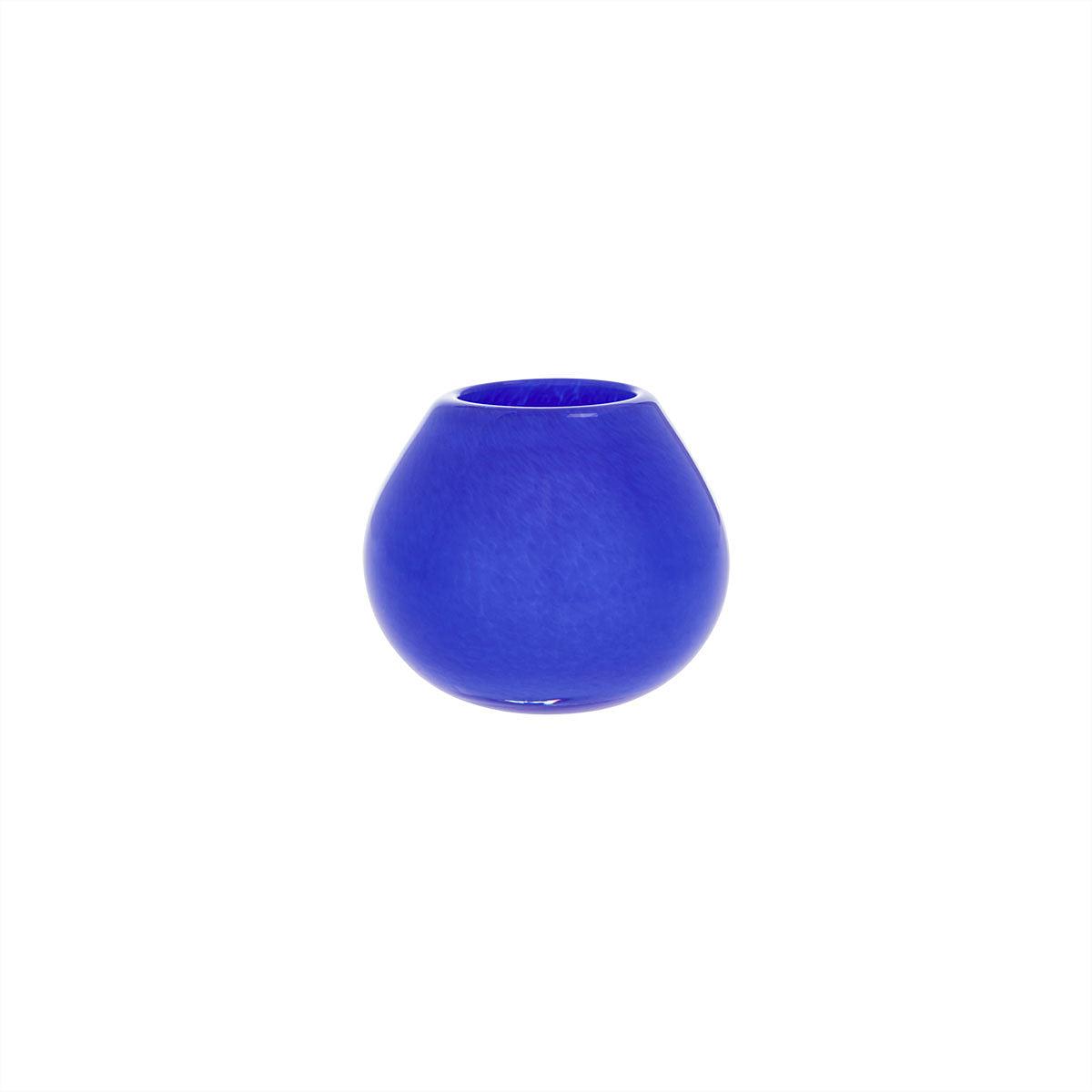 Kojo Hurricane Vase Glas Blau 0