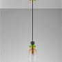 1-Flammig Pendelleuchte Murano Typ C Aluminium 4